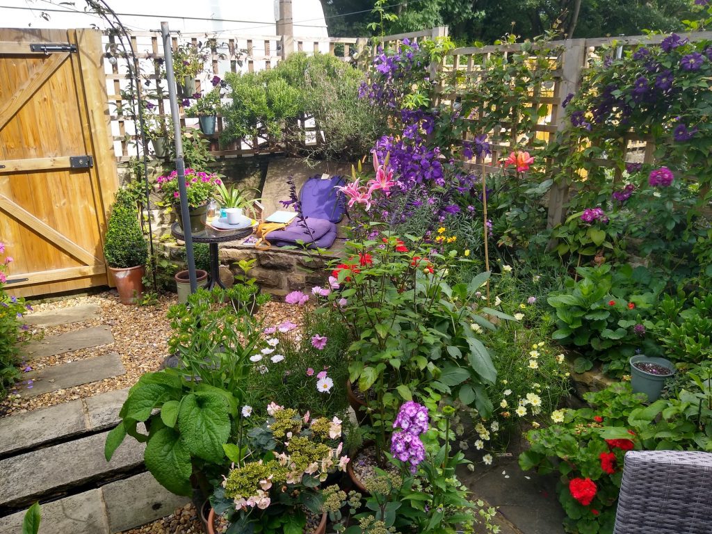 Small garden design in Shipley